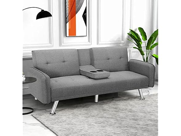 IULULU Futon Sofa Bed, Convertible Couch