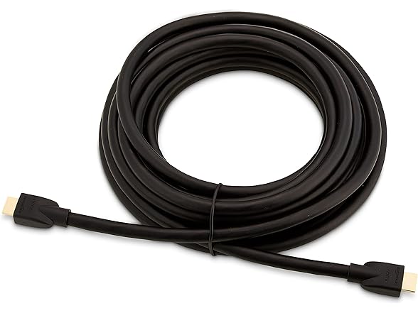 (12 PACK) AmazonBasics 25FT High-Speed 4K Ultra HD HDMI 2.0 Cable