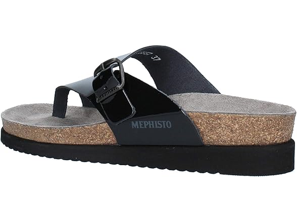 Mephisto Helen Patent Sandals 38 EU