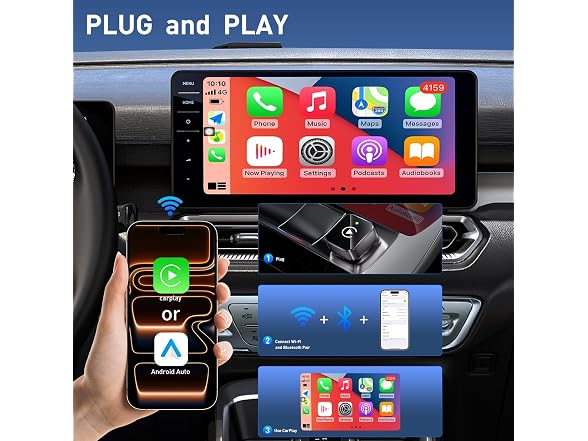 iGENJUN CarPlay Adapter Mini 2026
