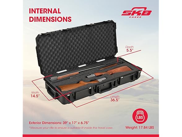 SKB Cases iSeries 3I-3614-CBD Shotgun Utility Case