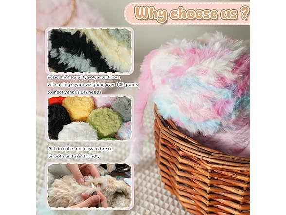 Trzzyan 3.5 Oz/Skein Plush Velvet Thread