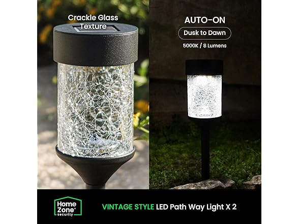 Landia Home 2PK Solar Rotating Path Light