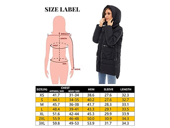Venustas Women's Heated Down Jacket (Open Box)