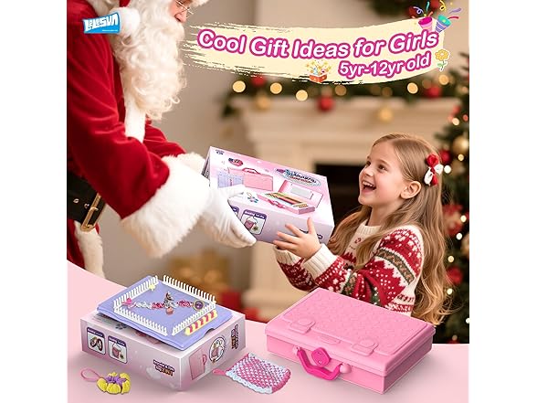 LELESUN Friendship Bracelet and Weaving Loom Kit