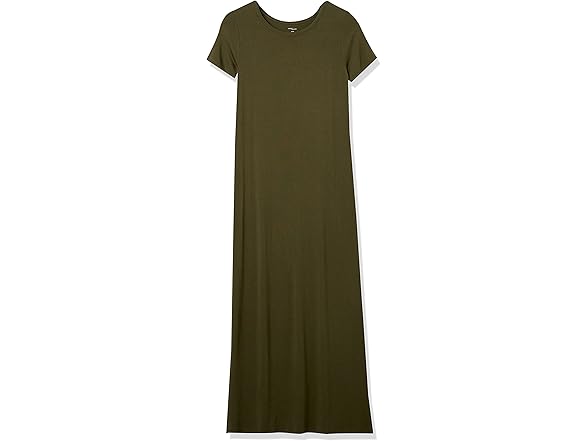 Womens Jersey Maxi Dress Forest Grn (XXL)