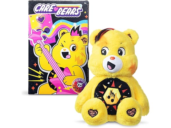 Care Bears 14" Rock Theme Funshine Bear