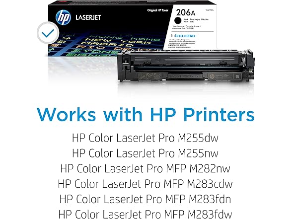HP 206A Black Toner Cartridge