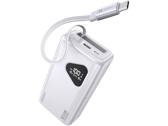 RORRY Laptop Power Bank | 25000mAh | 65W