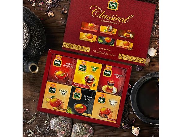 Vital Tea Black Sampler 30ct