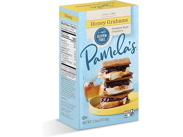 Pamela's GF Honey Grahams 7.5oz