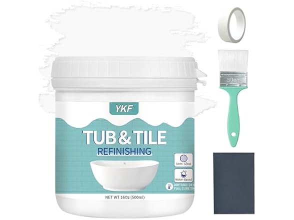 YKF Tub and Tile Refinishing Kit