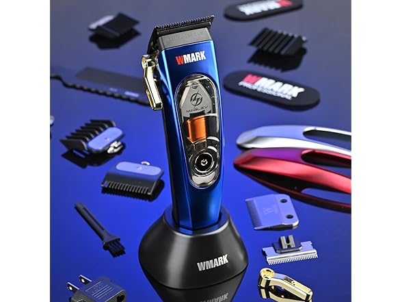 Professional Hair Clippers for Men, Blue
