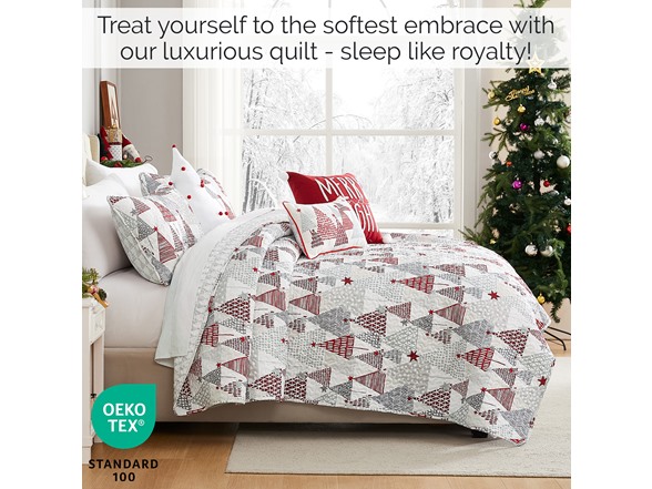 Southshore 6pc Christmas Quilt Set