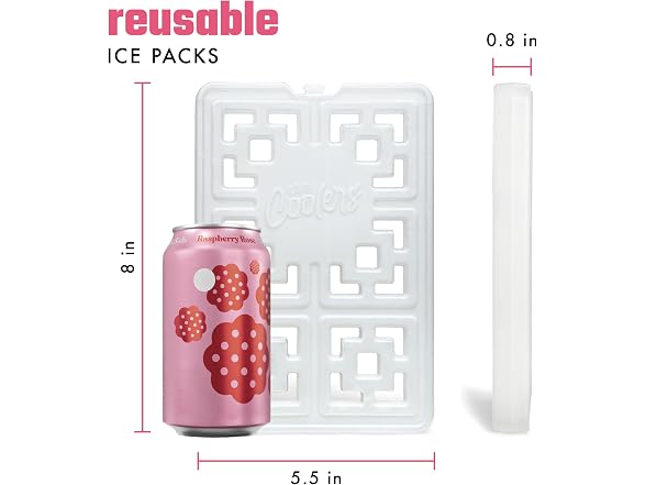 Cool Coolers XL Reusable Ice Packs 3PK