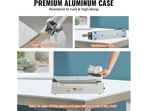 VEVOR Impulse Sealer 12"