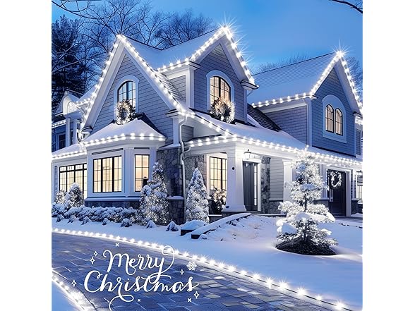 Brightown C9 LED Christmas Lights Outdoor, 68Ft 100 LED
