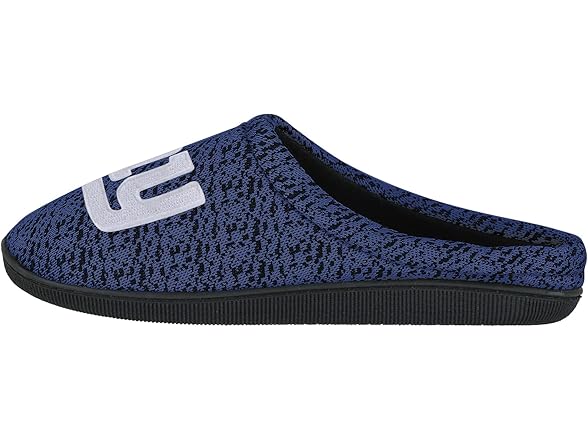 NEW YORK GIANTS (13-14) Mens Poly Knit Cup Sole Slipper