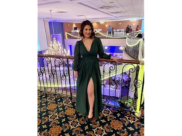 Bantratic Women (16) Emerald Bridesmaid Long Dress