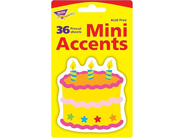 TREND enterprises, Inc Birthday Cake Mini