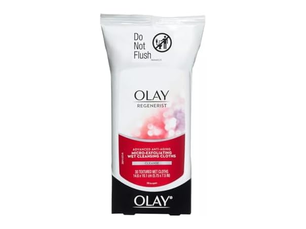 $4.99, Was $10.99, 54% Off! Olay Regenerist Cleansing Cloths 30ct dealfomo