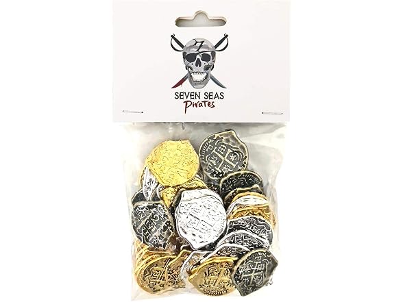 Seven Seas Pirates Toy Coins