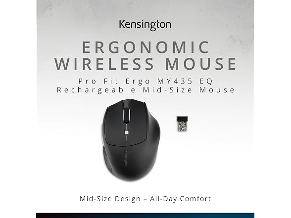 Kensington Pro Ergo Wireless Mouse