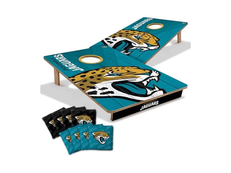 JAGUARS Wood Cornhole Game (2x3)