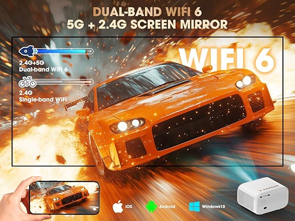 1080p Smart Projector