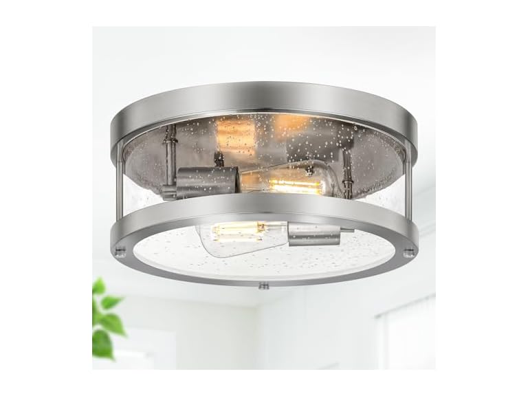 Brightever Ceiling Light, Brushed Nickel