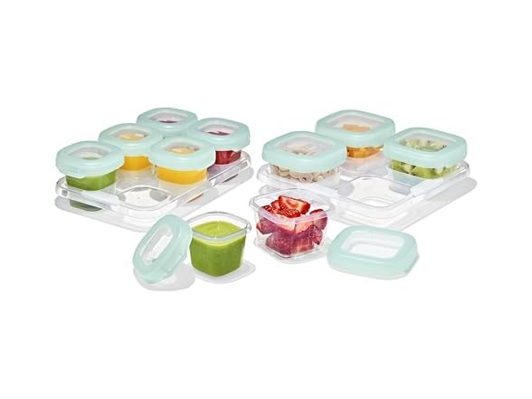 OXO Tot 12Pc Baby Food Container Set