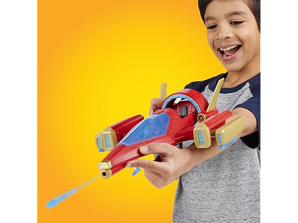 Marvel Avengers Iron Man Repulsor Blast Battle Jet