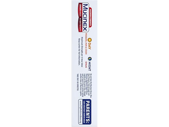 Mucinex Nightshift Sinus Caplets 2Pk