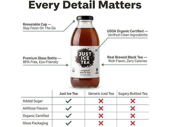 Just Ice Tea Organic Black Tea
