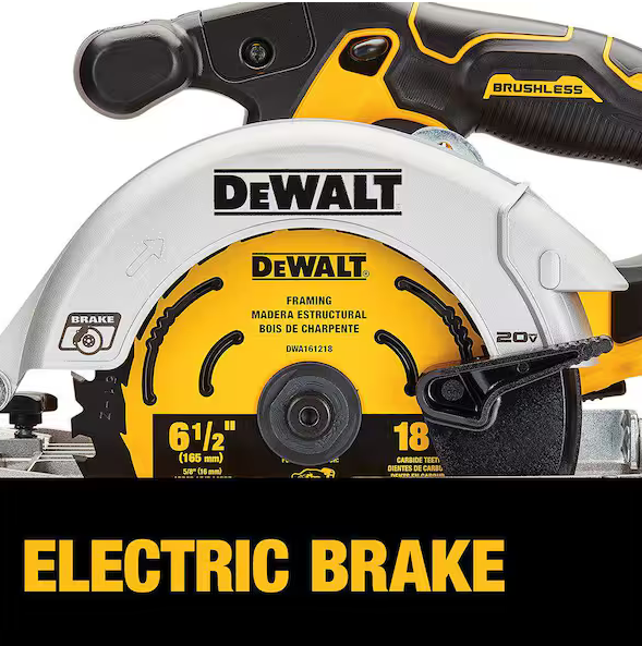 DEWALT DCS565B  20V MAX 6-1/2in Sidewinder Style Saw - Gallery 5