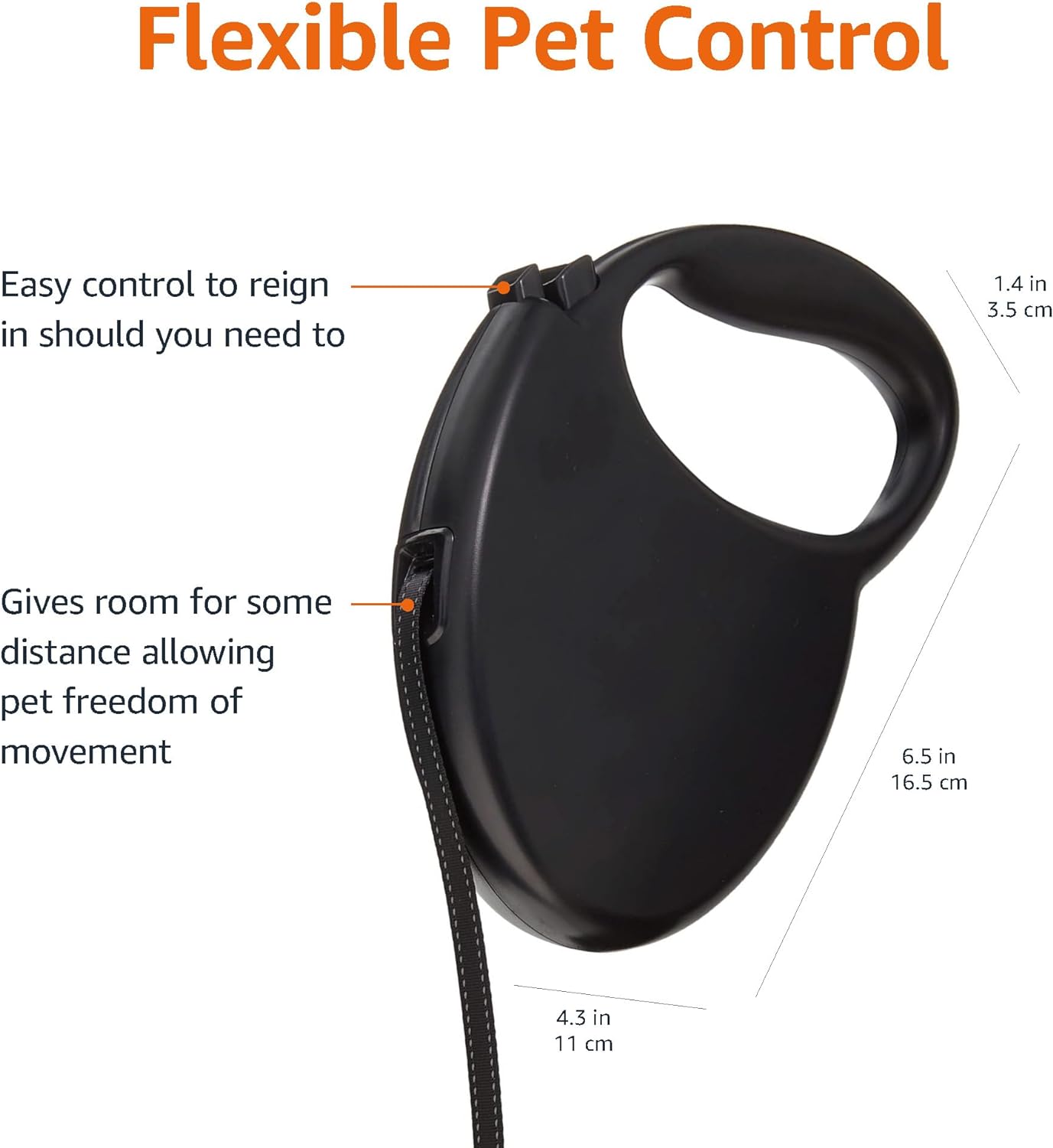 Amazon Basics Retractable Pet Leash, for Dogs- Small - Gallery 10