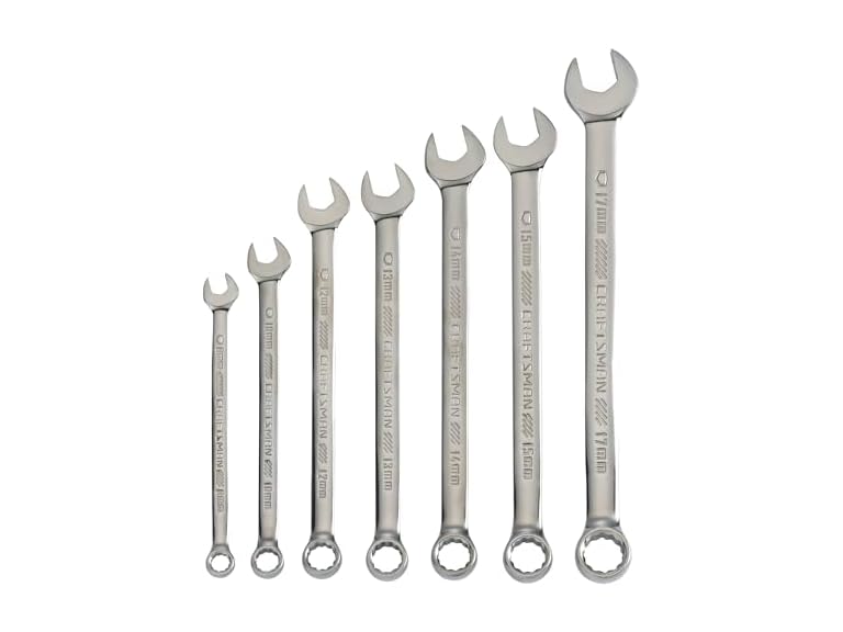CRAFTSMAN CMMT87011 Metric Long-Panel Wrench Set 7pc