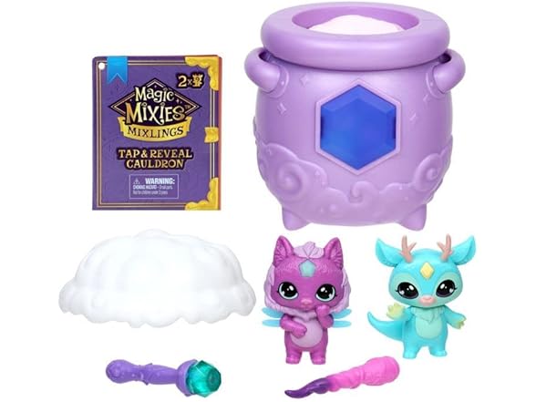 Magic Mixies Mixlings Tap & Reveal Cauldron