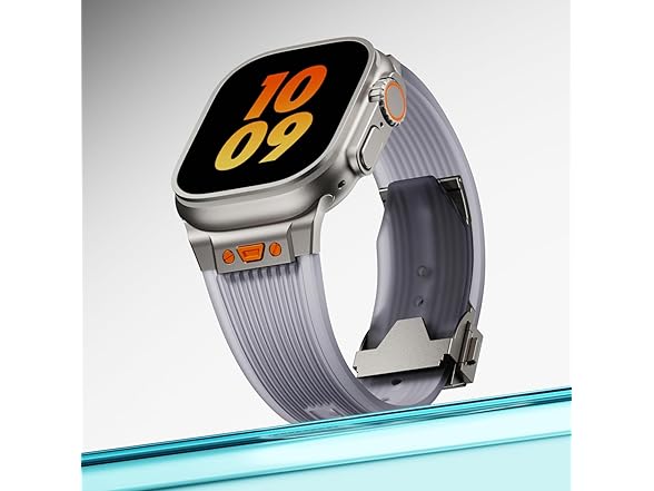 Jopinl Clear Watch Band for Apple Watch