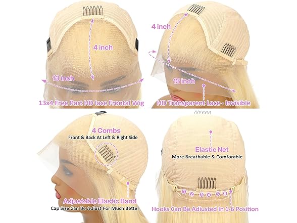 Pangdd 613 Lace Front Wig Human Hair