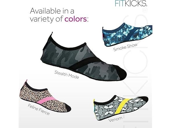 FITKICKS Women's Barefoot Yoga Water Shoes