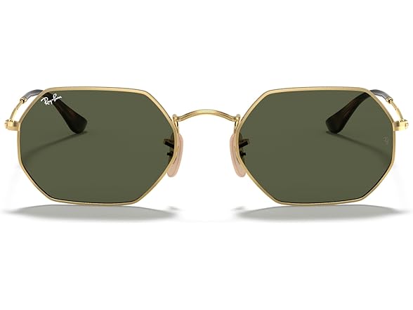 Ray-Ban Rb3556n Octagonal Flat Lens Sunglasses