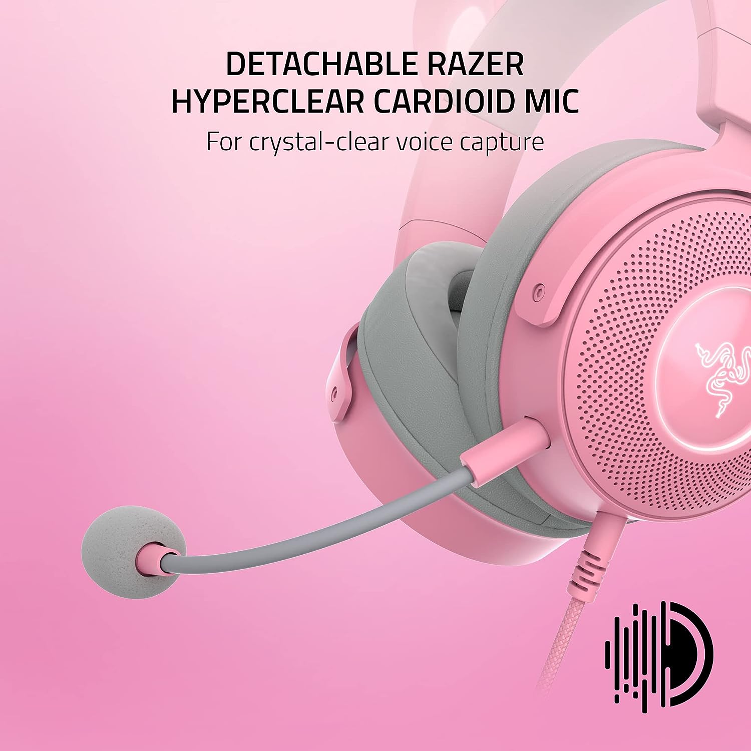 Razer Kraken Kitty V2 Pro Wired Headset (Open Box) - Gallery 11
