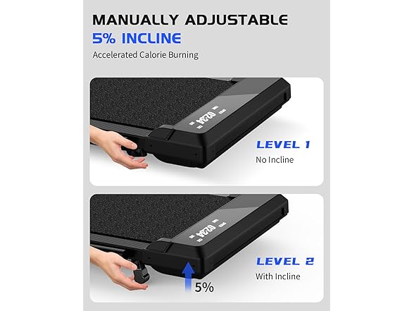 Walking Pad Treadmill with Incline