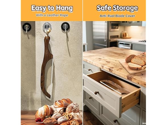 Bread Knife with Ergonomic Handle