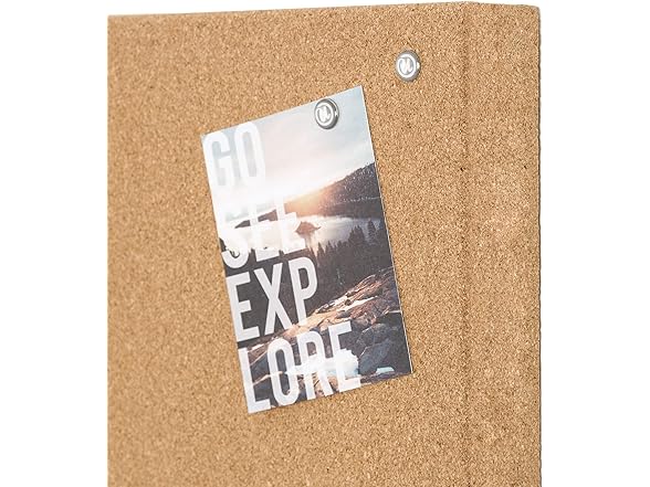 U Brands Cork Bulletin Board 36"x24"