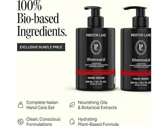 Preston Lane Hand Soap & Lotion - Winterwatch