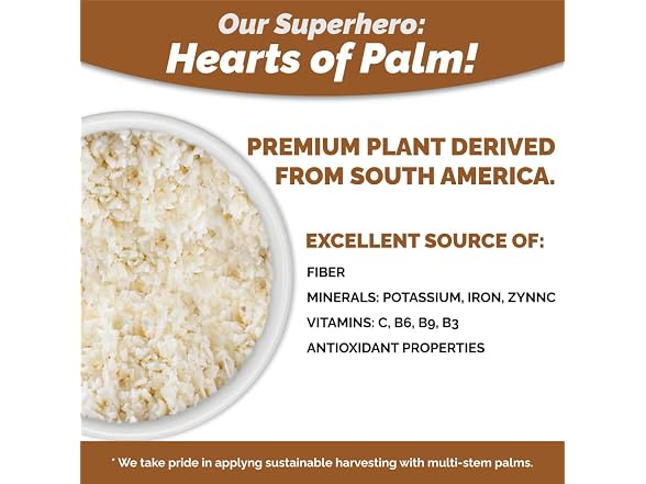 6Pk Palmini Rice | Low-Carb Rice, Low-Calorie