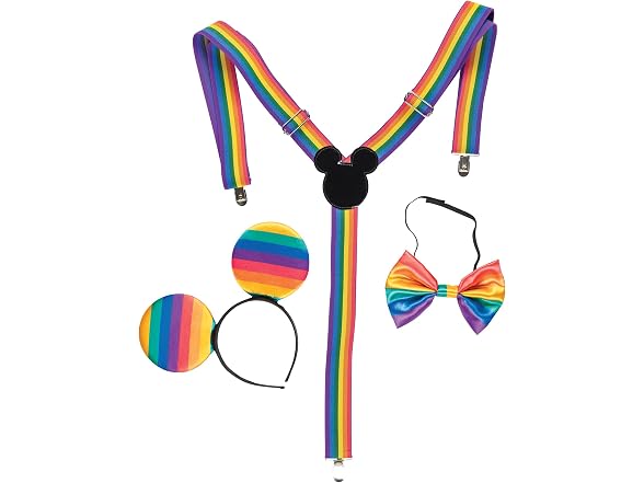 Disney Pride Mickey Mouse Costume (Adult S/M)