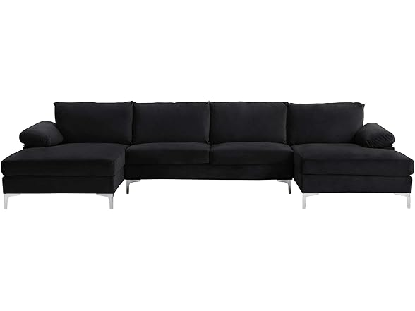 Casa Andrea Milano Modern U-Shape Sectional Sofa